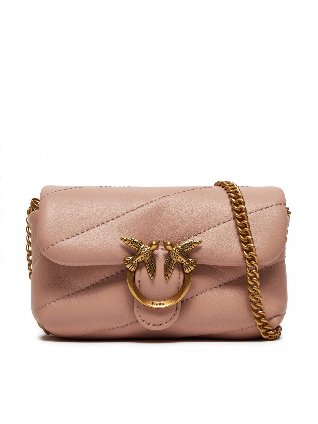 Kabelka Pinko Love Puff Micro C PE 24 PCPL 100041 A0F2 Růžová